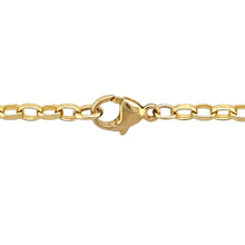 Load image into Gallery viewer, Add a timeless and versatile piece to your jewellery collection with this pre-owned 9ct yellow gold 20&quot; belcher chain, featuring:

Design: A classic belcher chain, known for its strong, evenly sized links, offering a refined and elegant look.
Material: 9-carat yellow gold, providing a warm and durable finish.
Length: Measures 20 inches, making it an ideal mid-length chain for everyday wear.
Weight: A substantial 10.30 grams, ensuring a solid and premium feel.

