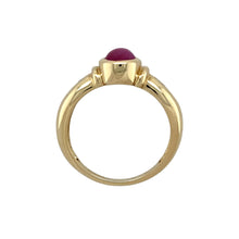 Load image into Gallery viewer, 9ct Gold Ruby &amp; Cubic Zirconia Set Ring
