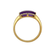 Load image into Gallery viewer, 18ct Gold Diamond &amp; Amethyst Set Ring
