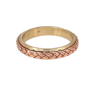 9ct Gold Clogau Plaited Band Ring