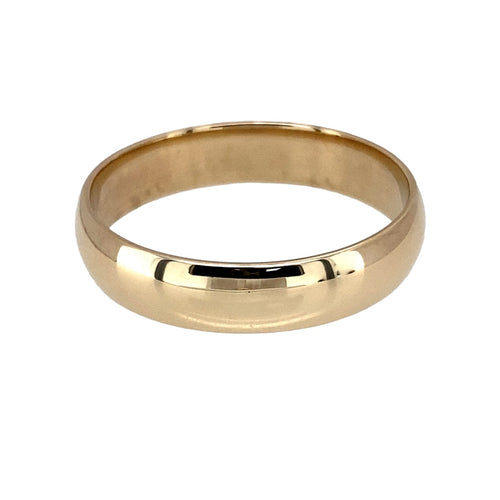 9ct Gold 6mm Wedding Band Ring