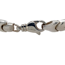 Load image into Gallery viewer, Preowned 925 Silver 7.5&quot; Bracelet with the weight 31.10 grams and link width 7mm
