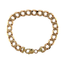 Load image into Gallery viewer, 9ct Gold 9&quot; Curb Bracelet
