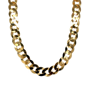 New 9ct Gold 20" Curb Chain 24 grams