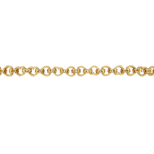 New 9ct Gold 6" Heart Link Bracelet