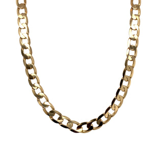 9ct Gold 20" Curb Chain