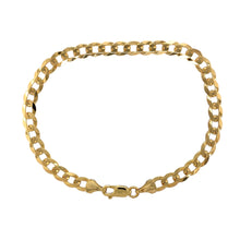 Load image into Gallery viewer, New 9ct Solid Gold 8.5&quot; Curb Bracelet
