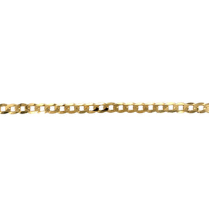 New 9ct Solid Gold 24" Curb Chain 24 grams