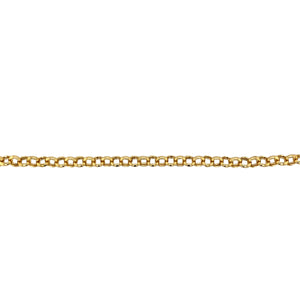 New 9ct Gold 22" Hollow Belcher Chain