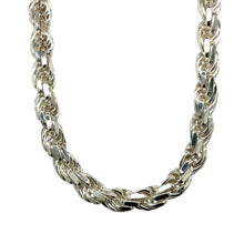 Load image into Gallery viewer, New 925 Silver 26&quot; Solid Rope Chain 108 grams
