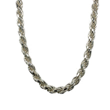 Load image into Gallery viewer, New 925 Silver 26&quot; Solid Rope Chain 49 grams
