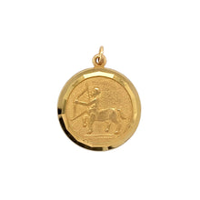 Load image into Gallery viewer, 9ct Gold Sagittarius Star Sign Pendant
