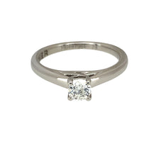 Load image into Gallery viewer, 9ct White Gold &amp; Diamond Set Solitaire Ring
