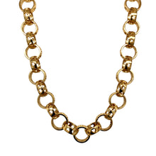 Load image into Gallery viewer, New 9ct Gold 24&quot; Heart Patterned Belcher Chain 45 grams
