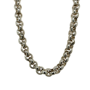 925 Silver 15" Belcher Chain