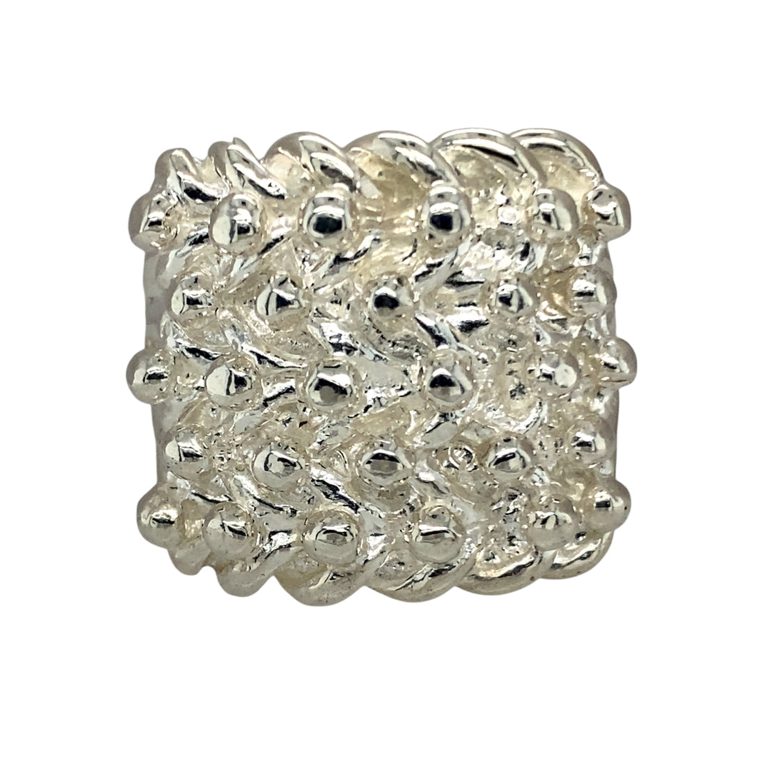 New 925 Silver Keeper Ring