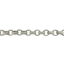 Load image into Gallery viewer, New 925 Silver 9.5&quot; Patterned Belcher Bracelet
