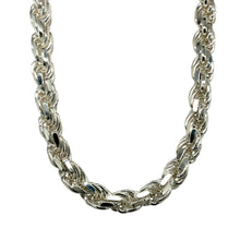 Load image into Gallery viewer, New 925 Silver 22&quot; Solid Rope Chain 91 grams
