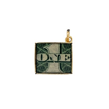 Load image into Gallery viewer, 9ct Gold £1 Note Charm
