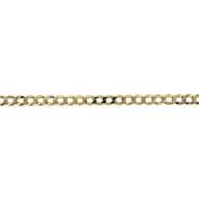 Load image into Gallery viewer, 9ct Gold 9&quot; Curb Bracelet
