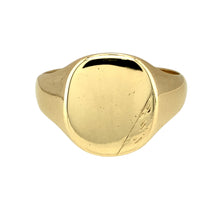 Load image into Gallery viewer, 9ct Gold Signet Ring
