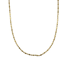 Load image into Gallery viewer, 18ct Gold 18&quot; Beaded Link Chain
