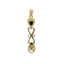 Load image into Gallery viewer, 9ct Gold Welsh Lovespoon Pendant
