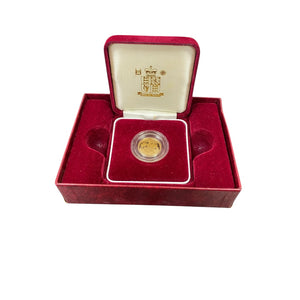 22ct Gold 2007 Queen Elizabeth II Half Sovereign Royal Mint Coin