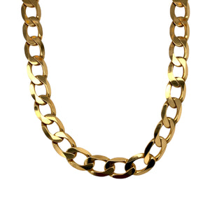 9ct Gold 20" Curb Chain