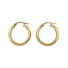 Load image into Gallery viewer, 9ct Gold Polished Plain Hoop Creole Earrings
