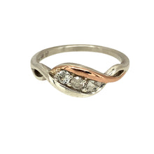 Load image into Gallery viewer, 925 Silver &amp; White Topaz Set Clogau Ring
