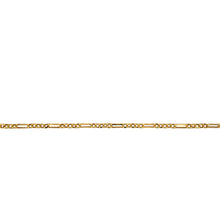 Load image into Gallery viewer, New 9ct Gold 7.75&quot; Figaro Bracelet
