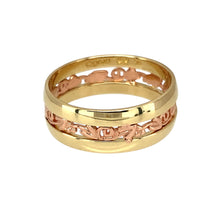 Load image into Gallery viewer, 9ct Gold Clogau Tree of Life Band Ring
