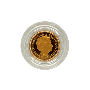 2003 22ct Gold Queen Elizabeth II Half Sovereign