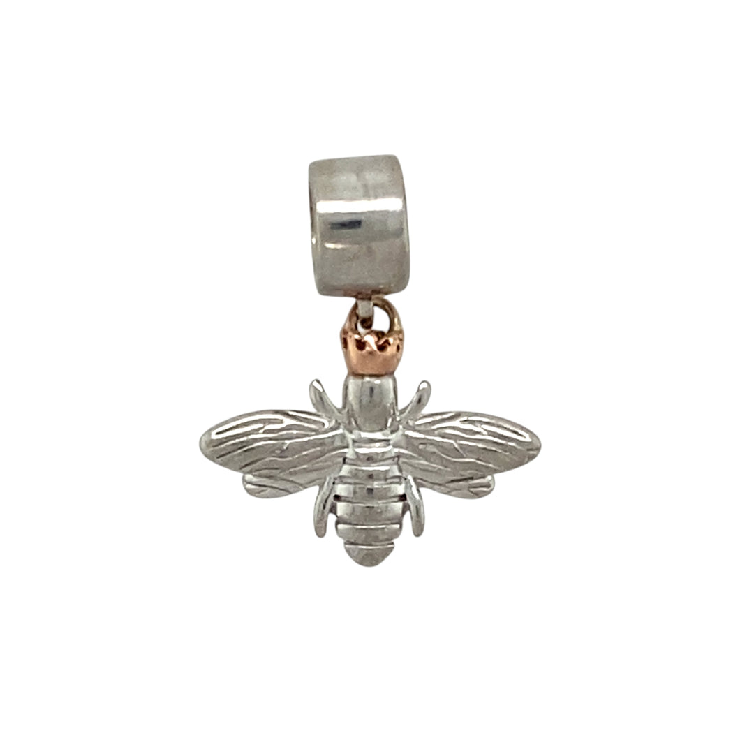 925 Silver Clogau Queen Bee Charm