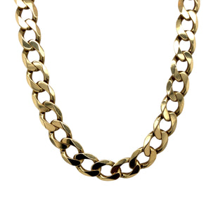 9ct Gold 21" Curb Chain