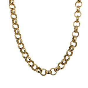 9ct Gold 19" Belcher Chain