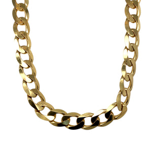 9ct Gold 20" Curb Chain