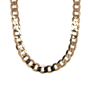 9ct Gold 20" Curb Chain