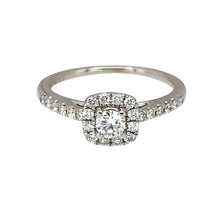 Load image into Gallery viewer, 18ct White Gold &amp; Diamond Set Halo Ring
