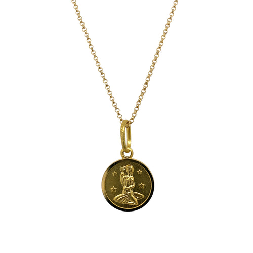 18ct Gold Virgo Zodiac 19