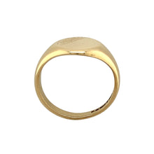 Load image into Gallery viewer, 9ct Gold Patterned Oval Signet Ring
