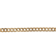 Load image into Gallery viewer, 9ct Gold 9.25&quot; Curb Bracelet
