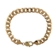 Load image into Gallery viewer, 9ct Gold 8.5&quot; Curb Bracelet
