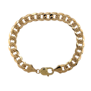 9ct Gold 8.5" Curb Bracelet