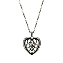 Load image into Gallery viewer, 925 Silver Clogau Royalty Heart 18&quot; - 22&quot; Necklace
