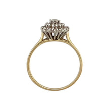 Load image into Gallery viewer, 9ct Gold &amp; Diamond Set Cluster Ring
