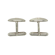 Load image into Gallery viewer, 925 Silver Clogau Welsh WRU Rugby Ball Cufflinks
