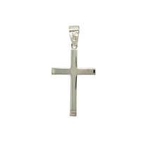 Load image into Gallery viewer, Preowned 9ct White Gold Polished Cross Pendant with the weight 2 grams
