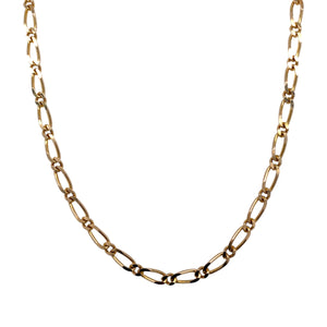 9ct Gold 18" Fancy Link Chain